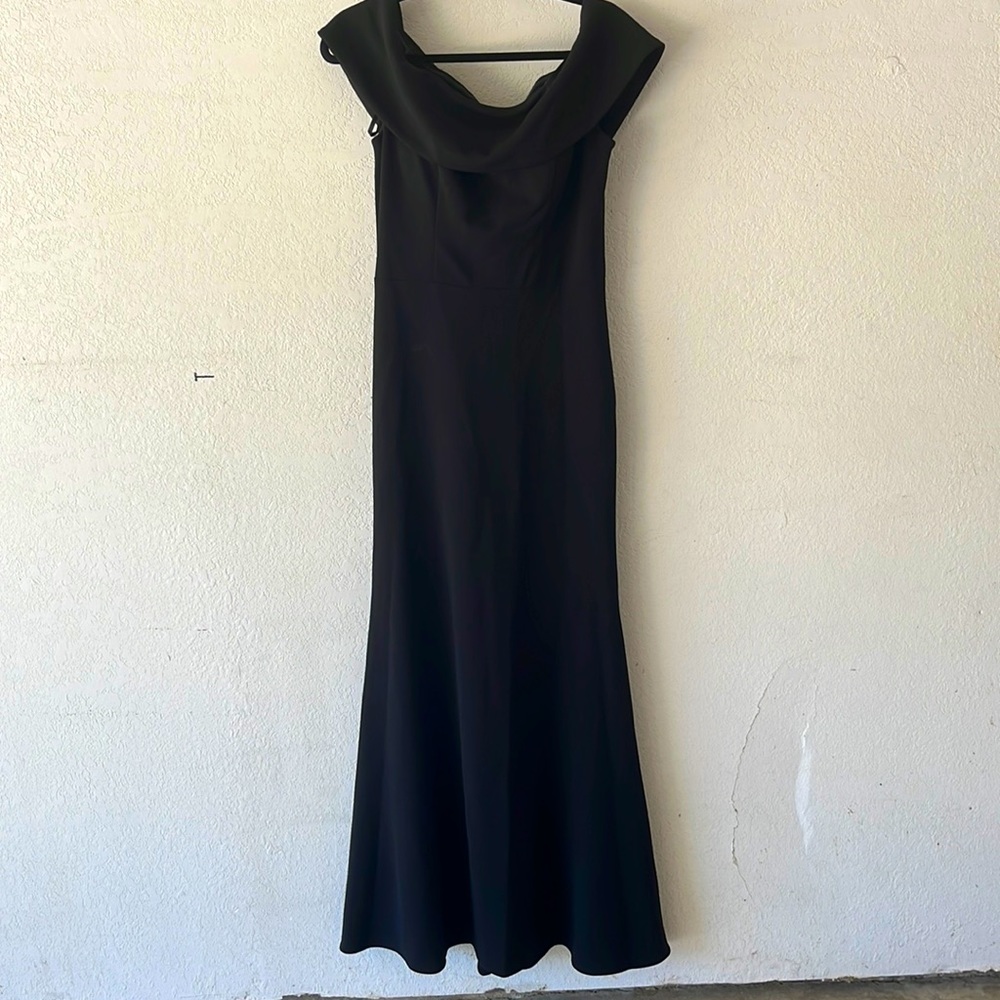 Aqua Formal Bloomingdale’s exclusive NWT women’s black Formal sz 12